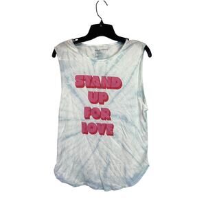 Lovers of hYOUmanity Stand Up For Love Womens Sleeveless Shirt Tank Top Medium